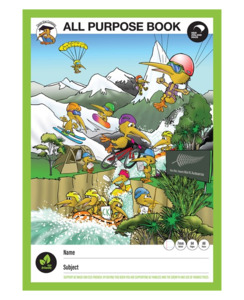 ALL PURPOSE BOOK CLEVER KIWI - School Stationery-Speciality Exercise Books : One&hellip;