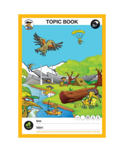 School Stationery Packs: TOPIC BOOK CLEVER KIWI - School Stationery-Speciality Exercise Books : Onehunga Books & Stationery - CLEVER KIWI EXERCISE BOOKS CORE SMALL BTS2026