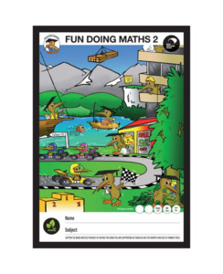 School Stationery Packs: FUN DOING MATHS BOOK 2 CLEVER KIWI - School Stationery-Speciality Exercise Books : Onehunga Books & Stationery - CLEVER KIWI EXERCISE BOOKS CORE SMALL BTS2026