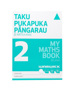 School Stationery Packs: WARWICK MY MATHS BOOK 2 UNRULED A4PLUS LF32 - School Stationery-Speciality Exercise Books : Onehunga Books & Stationery - WARWICK EXERCISE BOOKS OPTIONAL BTS2026