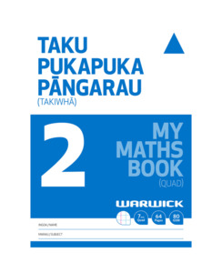 School Stationery Packs: WARWICK MY MATHS BOOK 2 7MM QUAD - School Stationery-Speciality Exercise Books : Onehunga Books & Stationery - WARWICK EXERCISE BOOKS OPTIONAL BTS2026