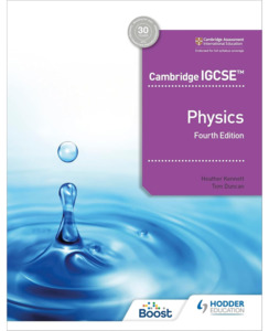 ACG Schools: Cambridge IGCSE Physics - 4th Edition - ACG Schools-ACG Parnell : Onehunga Books & Stationery - HODDER TEXTBOOKS ACG SCHOOLS