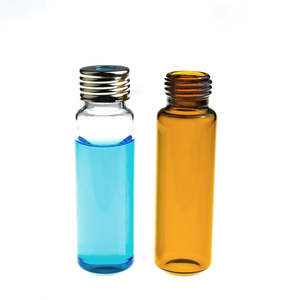 Vial only, Amber, 20ml, 27 x 57mm Screw neck 24-400