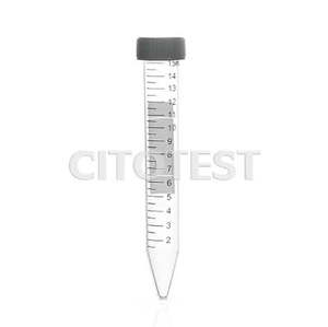 Glassware 1: Tube Centrifuge, 15ml, 17 x 120mm, Graduated, PP, Sterile