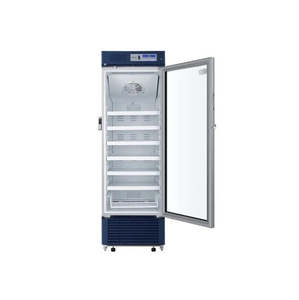 Freezers Refrigerators: Haier HYC-390 USB Pharmacy Refrigerator 2-8°C, Upright with Glass Door, Capacity 390L
