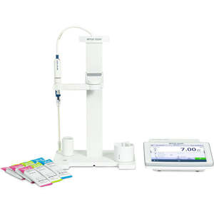 Electrochemistry: pH meter SevenDirect SD20 LowVol Kit. InLab Micro-Pro-ISM, includes electrode arm and pH buffer sachet