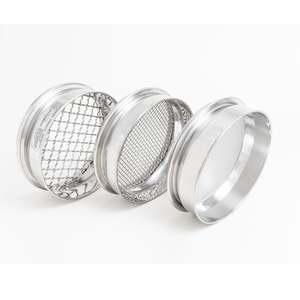 Sieve 6.3mm, S/S Woven Wire, 200mm Diameter