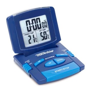 Traceable Calibrated Alarm Thermometer/Timer with Stainless Steel Probe