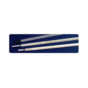 Thermometers: Thermometer ASTM 12C/IP64C, -20/+102°C, 0.2 degree divisions, length 425m (SAFETY BLUE)