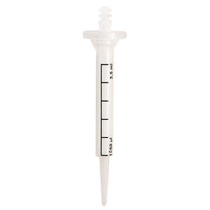 Encode Syringe 2.5ml For AutoRep & Other Repeater Pipettes, Non-Sterile