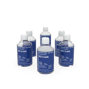 Buffers Standards: KCl-solution 3 mol/L for ARGENTHAL™ reference systems 6 x 250 mL