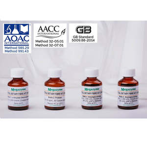 Megazyme: K-TDFR-100A Total Dietary Fiber Assay Kit