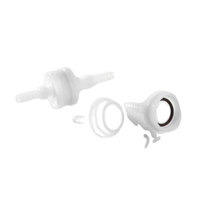 Manifolds Pumps: Filter Holder Inline 25mm Delrin