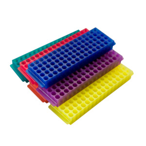 Flipper Racks: ON PROMOTION - Rack 80-Place Up To 2ml Tubes, 5 X 16 Format, Assorted