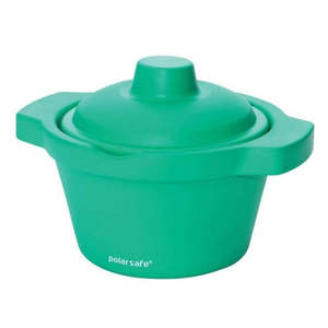 Glassware 1: EVA Foam Round Ice Bucket with Lid, 2.5L GREEN
