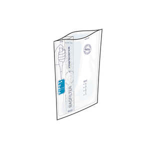 Glassware 1: BagFilter Pipet 2000 bag with a non-woven side filter
