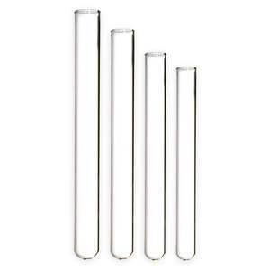 5ml Glass test tube, Disposable, 12x75mm, 0.6mm wall, Borosilicate Glass