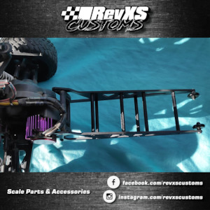 Revxs Customs: RevXS Customs: Carbon Fibre Wheelie Bar - Suit Traxxas Bandit, Slash, Rustler and Stampede