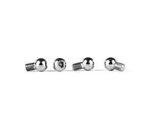 Avid Racing Concepts: AVID: Xray X4 Titanium Anti-Roll Ball Stud | 4.9mm | 4pcs