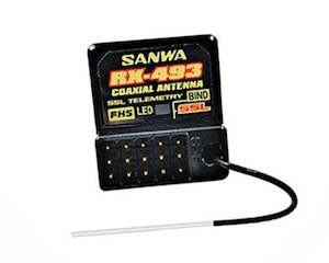 Surface Receivers: Sanwa: RX-493 Receiver