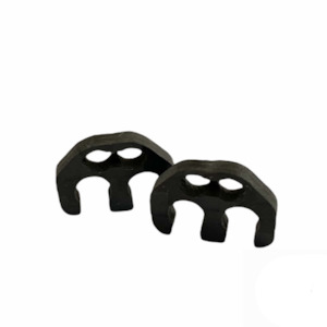 Wire: HYPER SPEED LAB: Carbon Fibre 2 Slot Wire Clip (2pk)