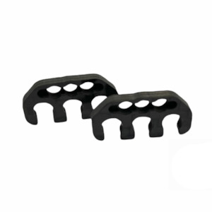 HYPER SPEED LAB: Carbon Fibre 3 Slot Wire Clip (2pk)