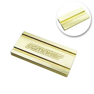 RC MAKER: Brass Servo Weight (Type 2 - w/ Wire Route)