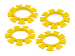 JConcepts: DIRT BANDS - TYRE GLUING RUBBER BANDS - YELLOW