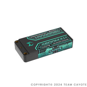 Lipo Batteries: CAYOTE Racing 4600mAh 2S Shorty LiPo Battery 7,6V 145C 163g