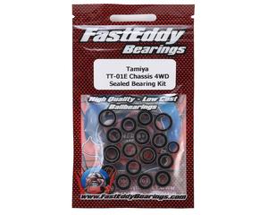 Hardware: FASTEDDY Tamiya TT-01E Chassis 4WD Sealed Bearing Kit