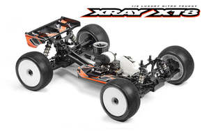 Electric Car Kits: XRAY: XT8'24 - 1/8 LUXURY NITRO RACING TRUGGY