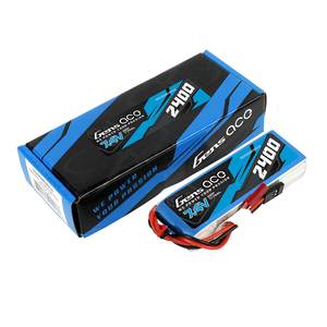 Lipo Batteries: GENS ACE 2400mAh 2S 7.4v RX Lipo Battery