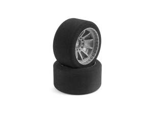 Bodies 1: HUDY 1/10 FORMULA FOAM TIRE - REAR (2)