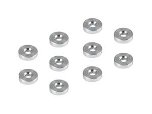 Hardware: XRAY ALU SHIM 3x9x2.0MM - DEEPER COUNTERSUNK (10)