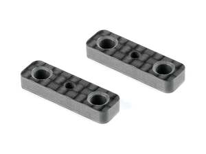 XRAY CARBON BATTERY PLATE SHIM - DEEPER COUNTERSUNK (2)