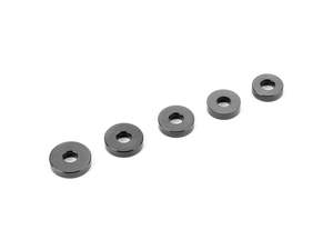 XRAY: SET OF ALU STEERING LOCK SHIMS (3x7/7.5/8/8.5x2MM)