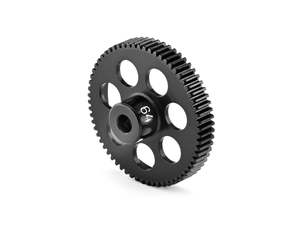 Hudy: HUDY ALU ULTRA-LIGHT PINION GEAR - HARD COATED - 64T / 64