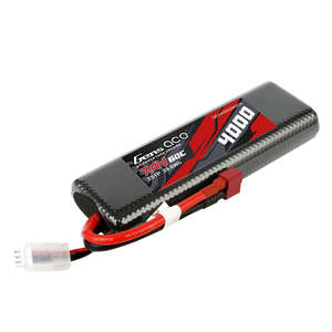 Lipo Batteries: GENS ACE 4000mAh 2S 7.4v 60C Lipo Battery Tamiya Stick Style with XT60 Plug & XH Balance