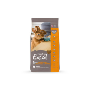 Pet Food And Treats: Burgess Excel Indoor Rabbit Nugget 100g SAMPLE BAG