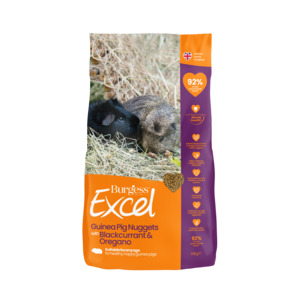 Burgess Excel Guinea Pig Nuggets with Blackcurrant & Oregano 1.5KG
