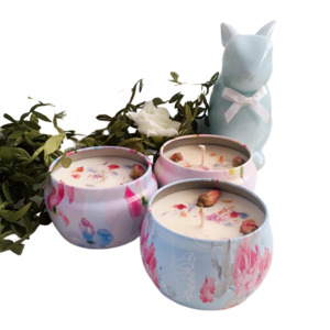 Champagne and Strawberry Candle