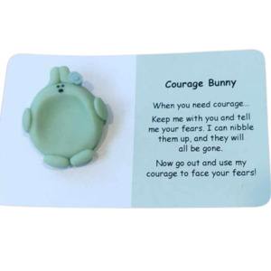 Home And Living: Courage Bunny - Worry Stone