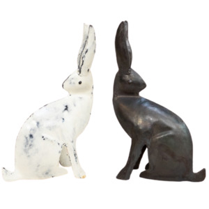 Home And Living: Iron Rabbit Set