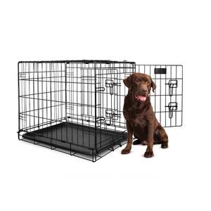 YOURS DROOLLY Crate Double Door 42 Inches