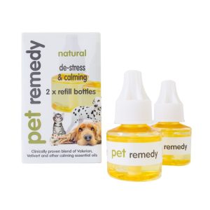 Pet Remedy natural calming x2 refill bottles