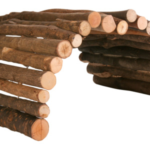 Guineapig Enrichment Toys: Flexible Wooden Bridge 51x30cm