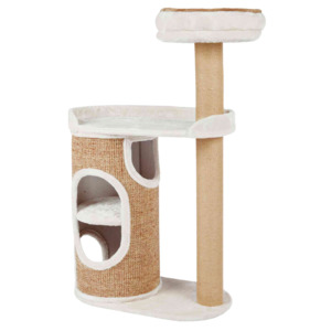 Cat Enrichment: Scratching Post Falco 117cm - Grey/Brown