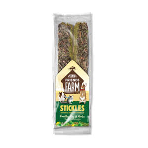 TINY FRIENDS FARMS - STICKLES TIMOTHY HAY & HERB (2 PACK)