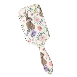 Hair Brush Rabbit Design (For Humans)