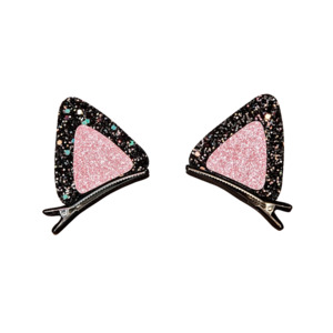 For Humans: Cat Ear Hair Clips